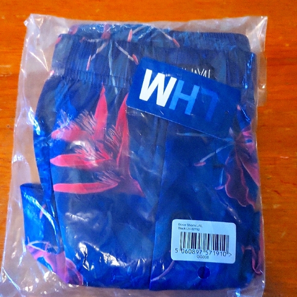 LhM Boxers with Tropical Print - Picture 1 of 1